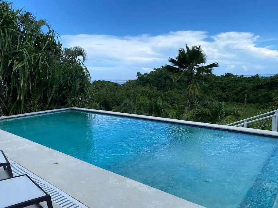 Spectacular Cozy Sea View Staffed Villa Las Terrenas Dominican Republic