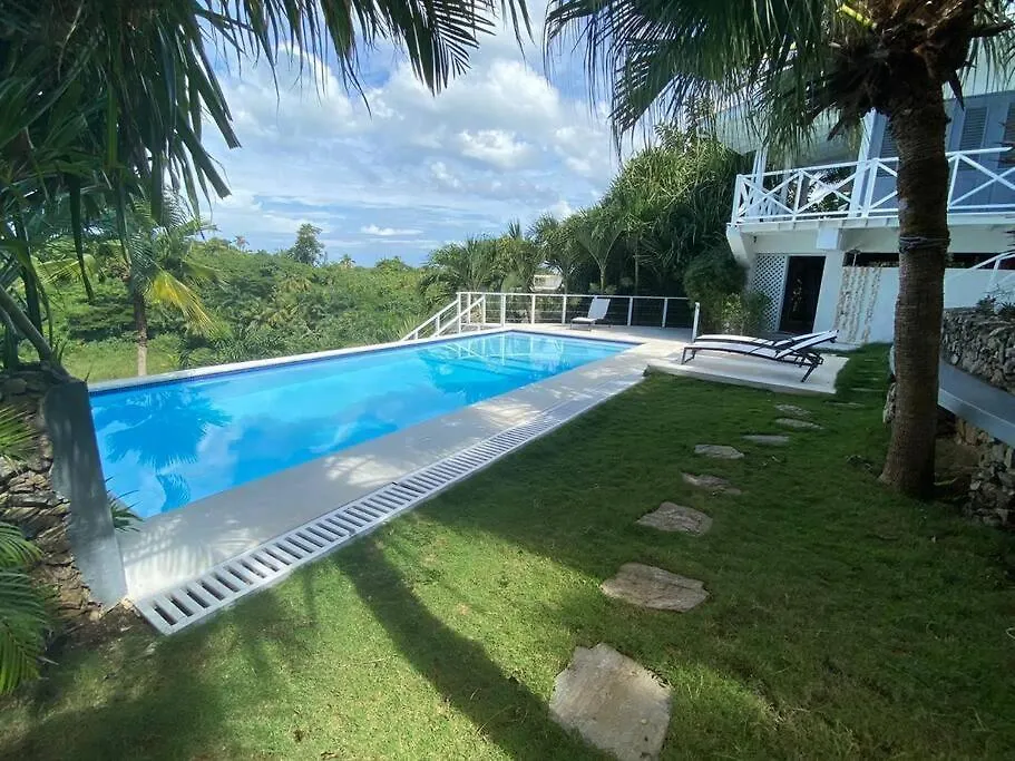 Spectacular Cozy Sea View Staffed Villa Las Terrenas Dominican Republic